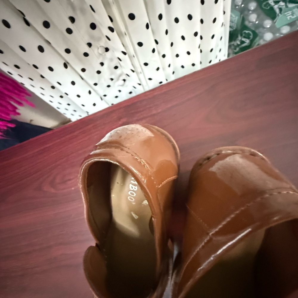 BAMBOO Women's Brown Heels - Picture 8 of 16